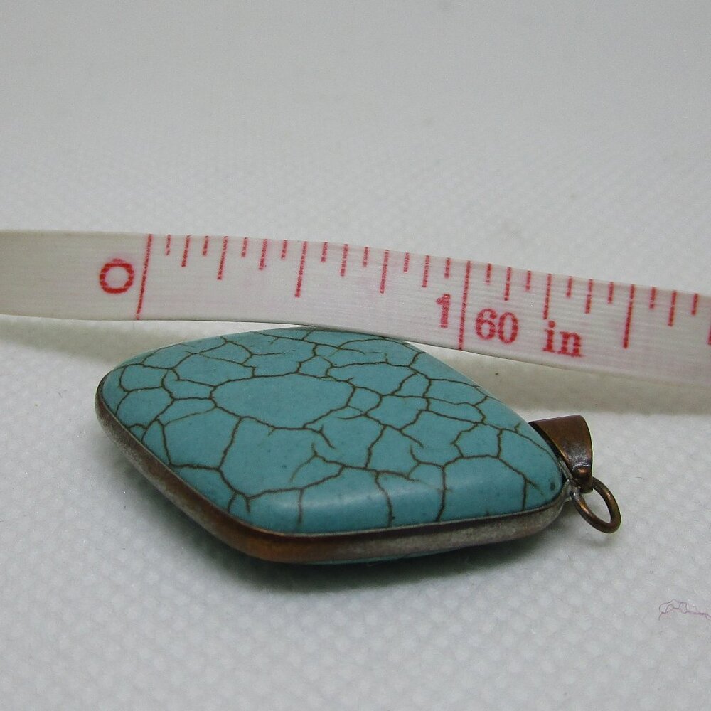 Large Solid Natural Stone Pendant - image 5